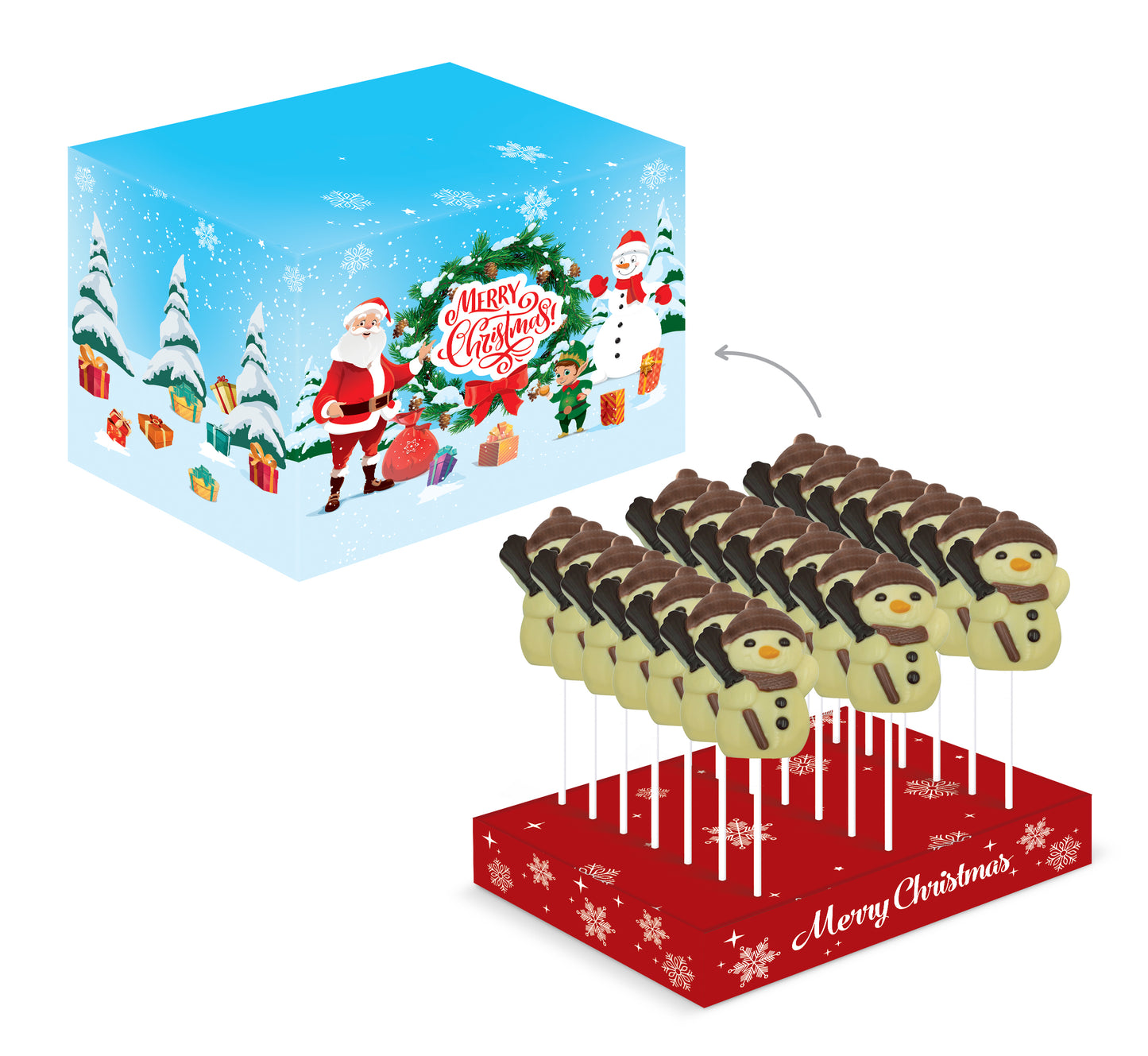 Valkosuklaalumiukkotikkari 25g