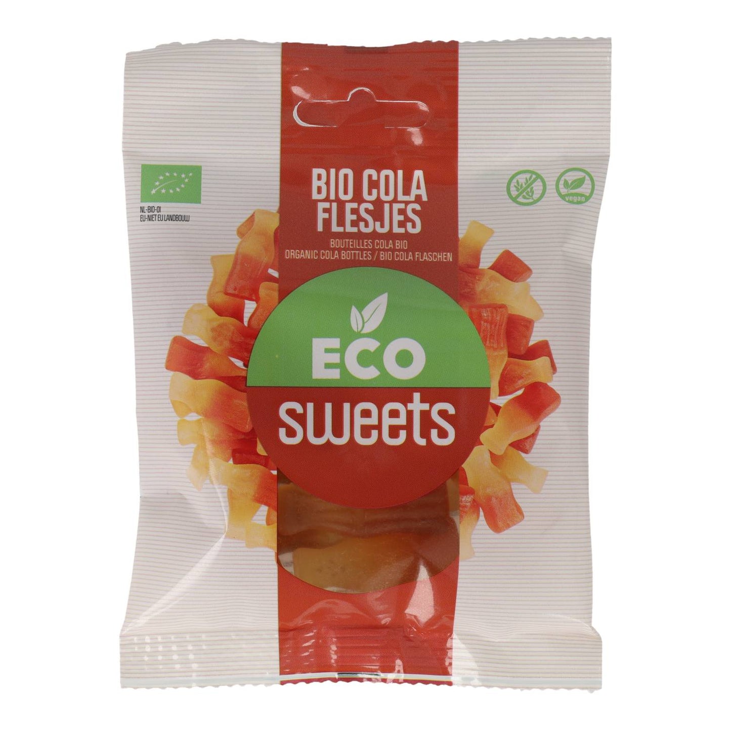 Luomukolapullot 75g FI-EKO-201