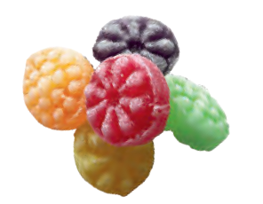 Hedelmämarjakaramelli irto 2 kg