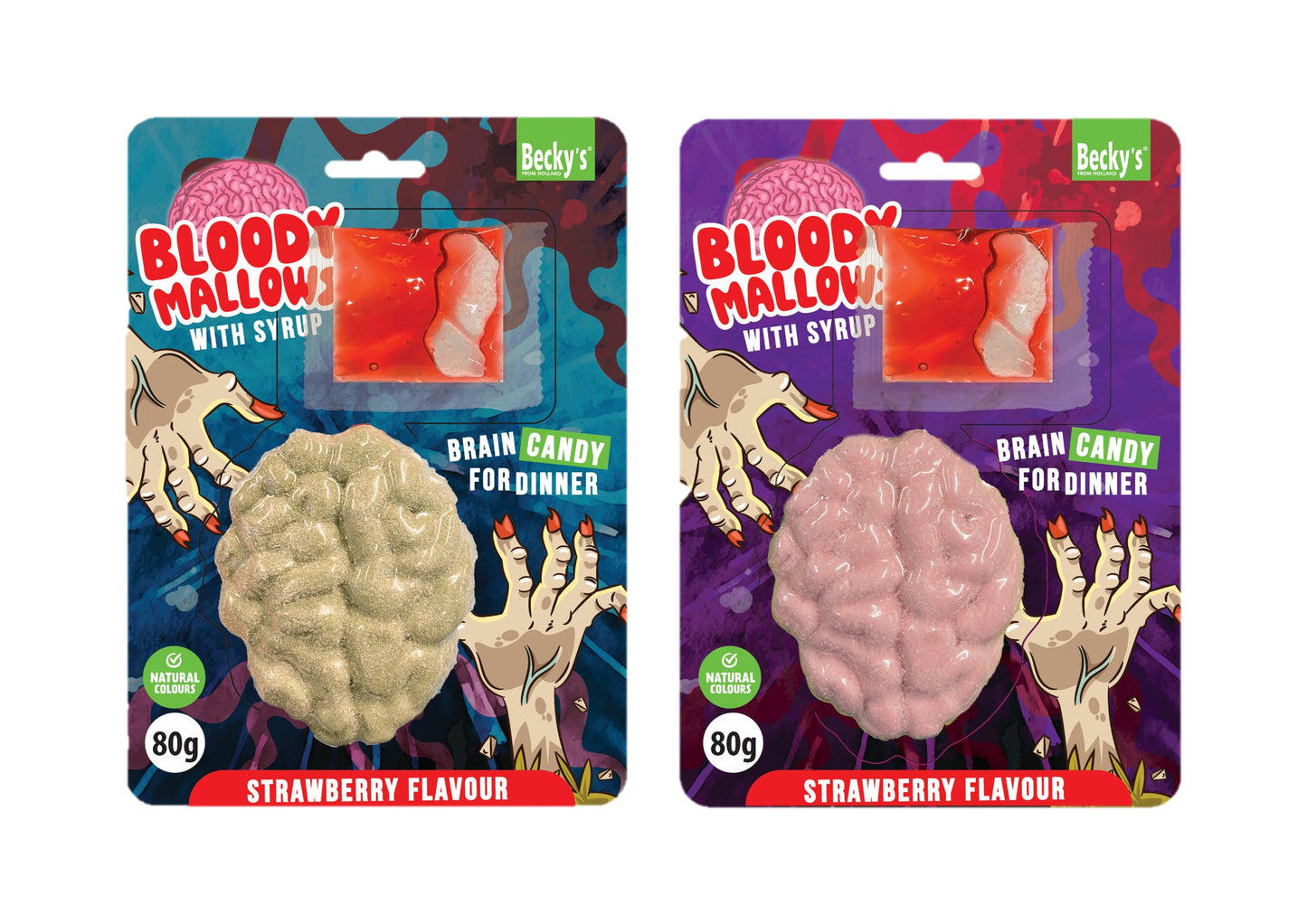 Bloody Mallow-aivokarkki 80g