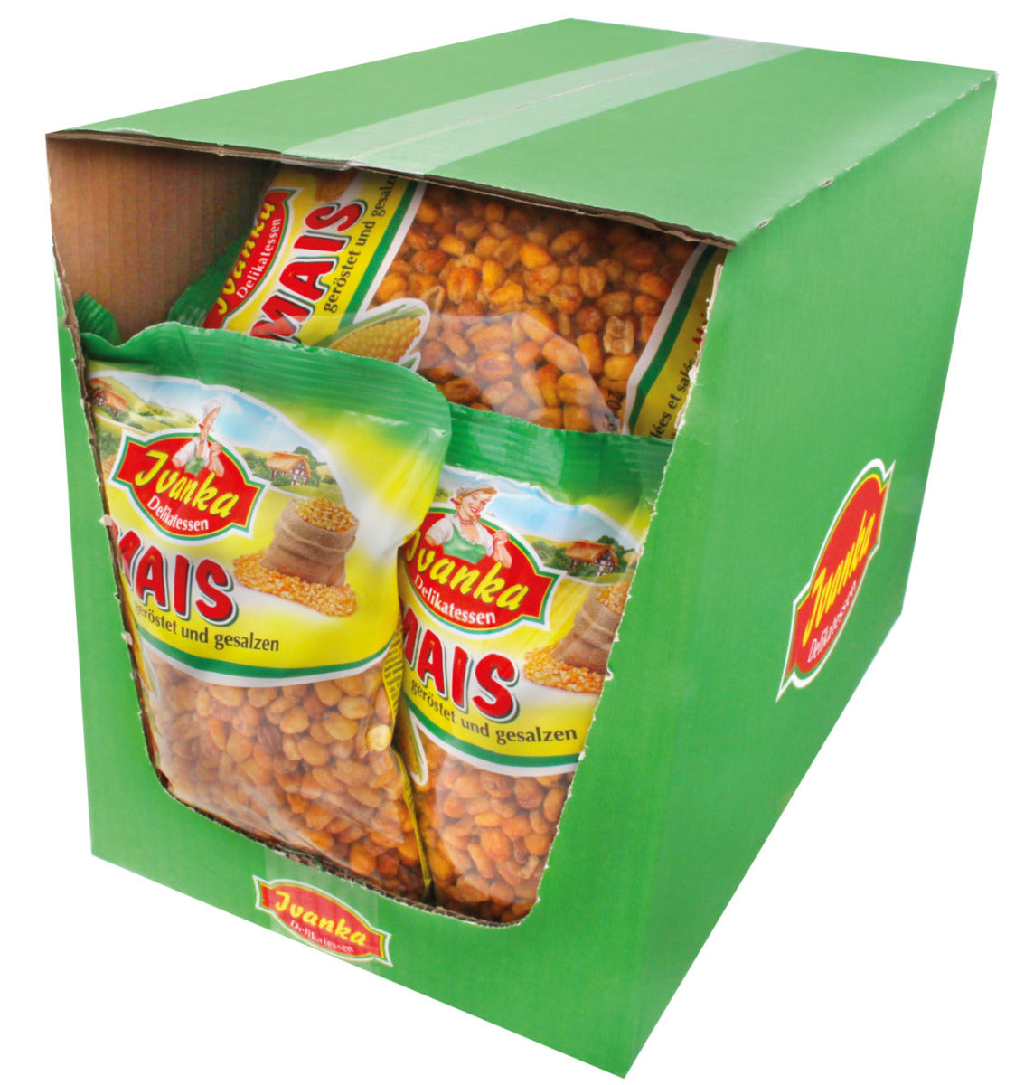 Paahdettu ja suol. maissi 500g