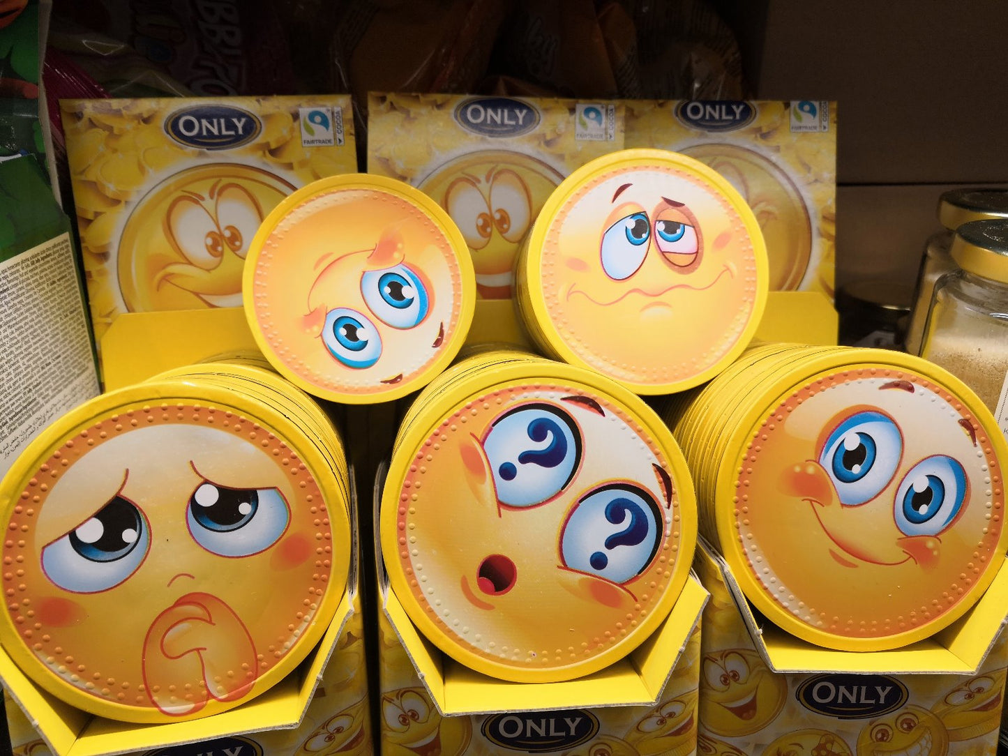 Suklaakolikko emoji 21,5g Fair Trade