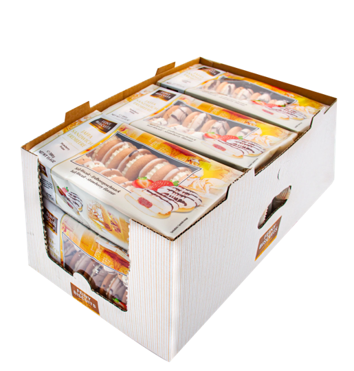 Kerroskeksit 380g mansikka