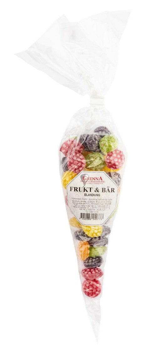 Hedelmämarjasekoituspussi 140g