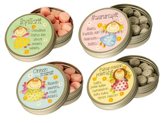 Pilleripurkkilajitelma 40g