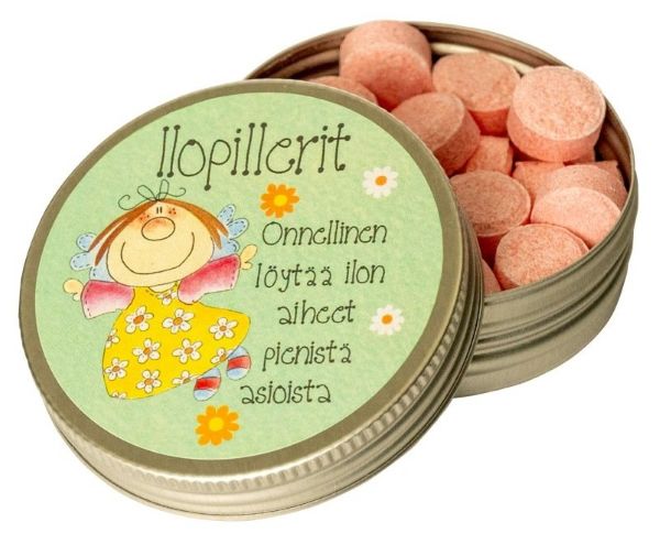 Ilopillerit-pilleripurkit 40g