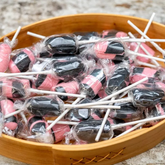 Salmiac Lollipops 72g