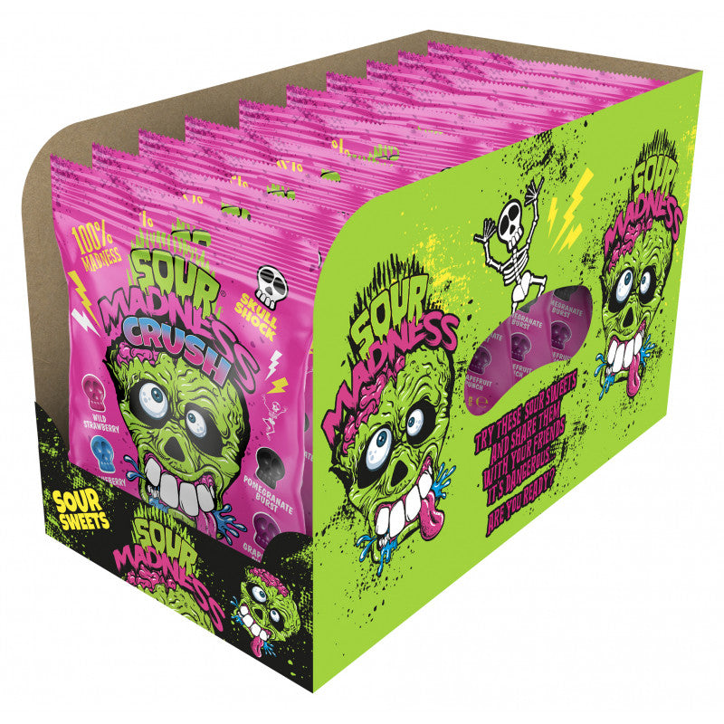 Sour Madness Crush-pussi 60g