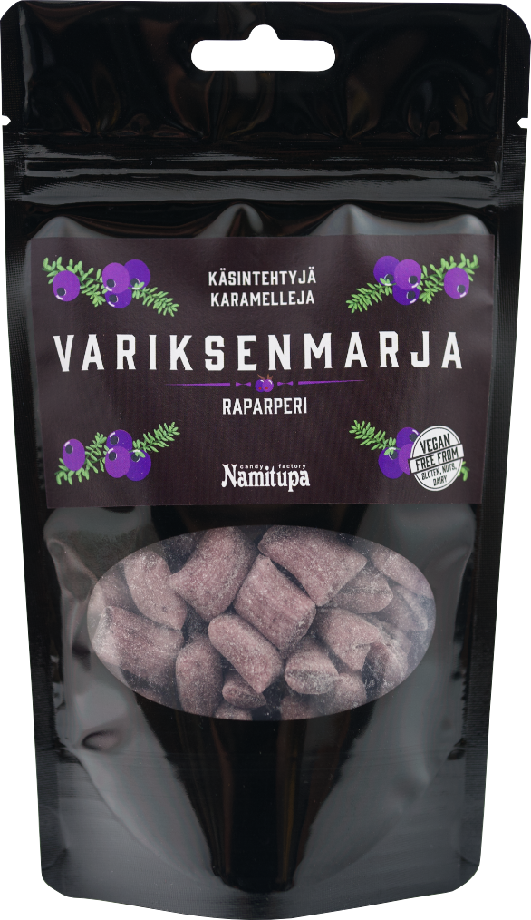 Variksenmarja-raparperipussi 100g