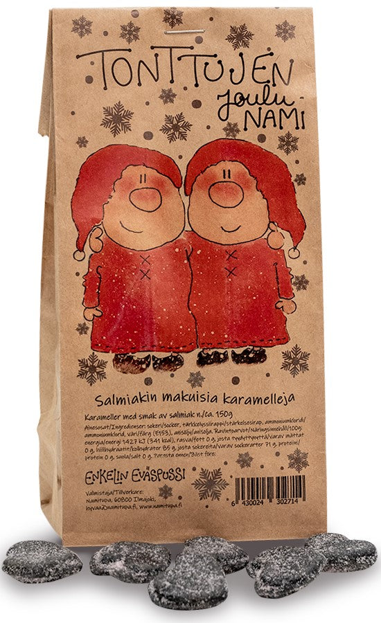 Joulusydänkaramellit 150g lajitelma