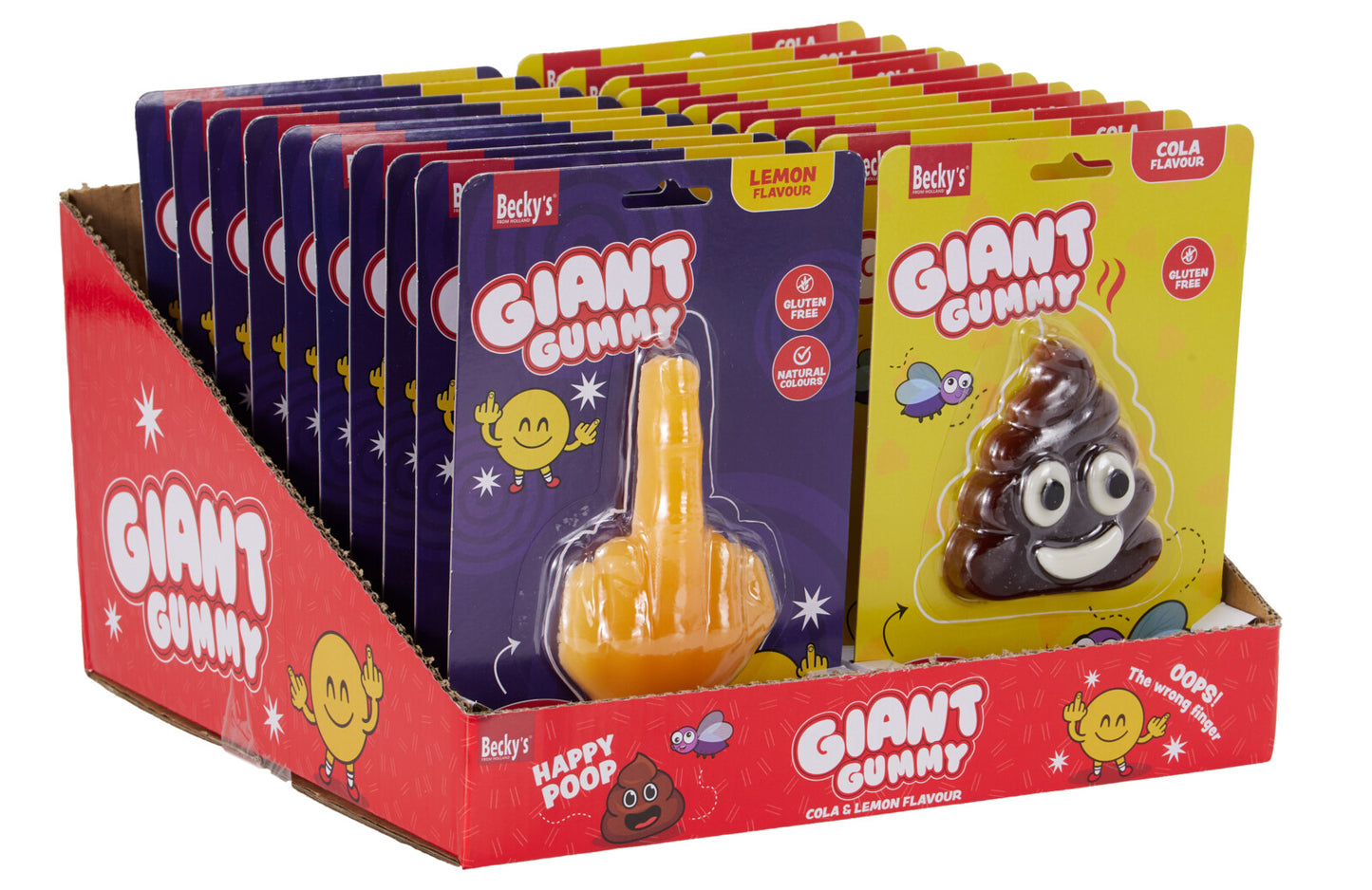 XL Gummies Kikkare & keskisormi 80g