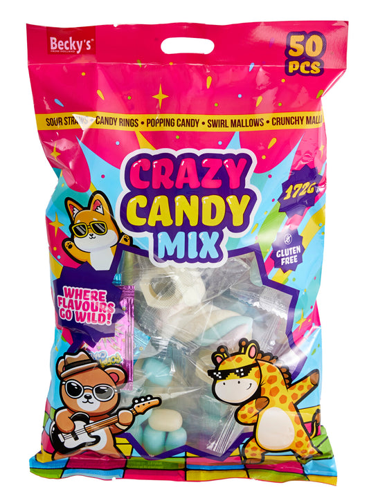 Crazy Candy Mix-pussi 172g