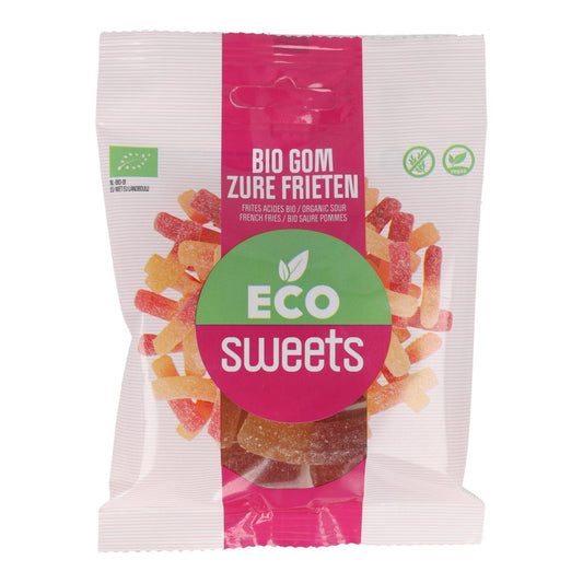 Kirpeät luomuhedelmäkarkit 75g FI-EKO-201