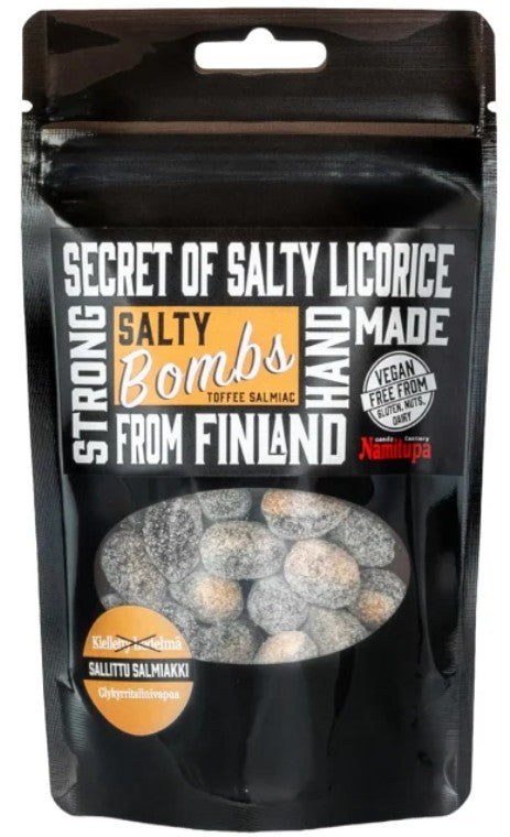 Salty Bombs 100g toffeesalmiakki