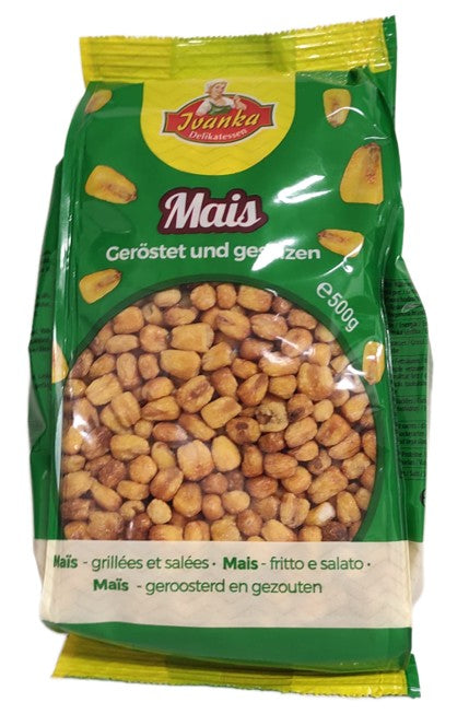Paahdettu ja suol. maissi 500g