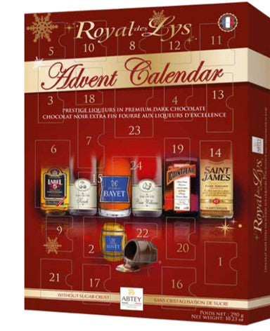 Joulusuklaakalenteri Royal Des Lys 290g