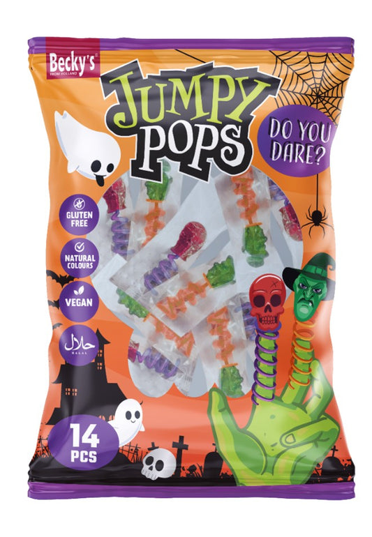 Jumpy Pops-sormustikkarit 140g