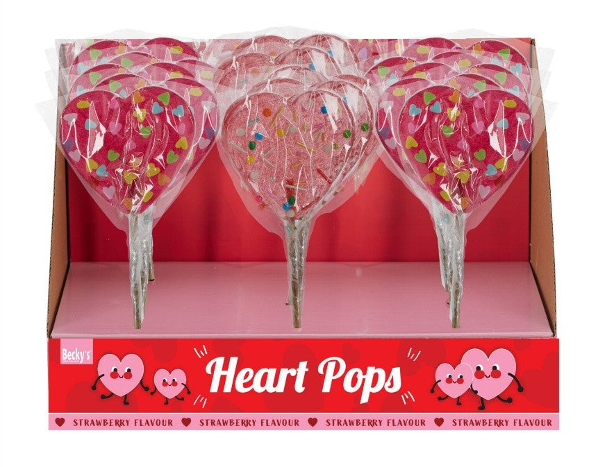 XL Confettisydäntikkarit 75g