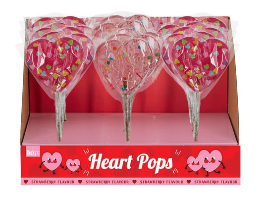 XL Confettisydäntikkarit 75g