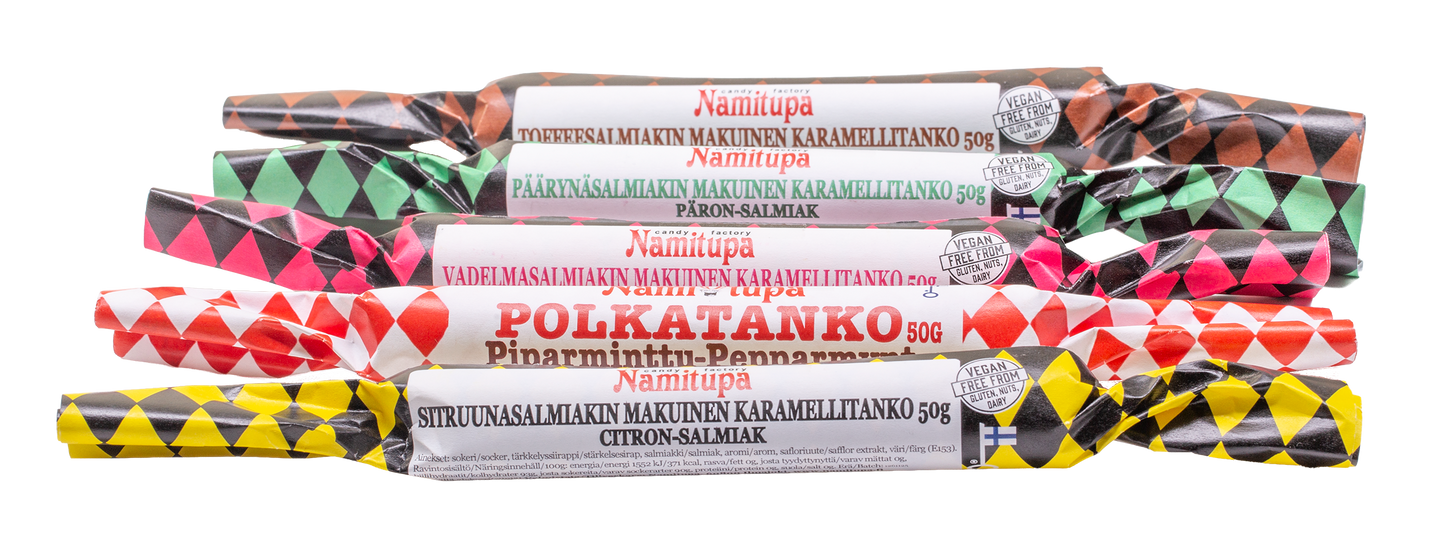 Salmiakkitankolajitelma 50g