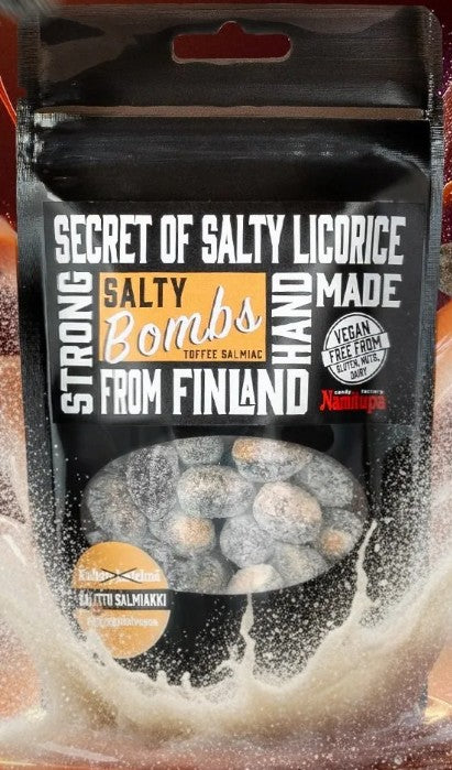 Salty Bombs 100g toffeesalmiakki