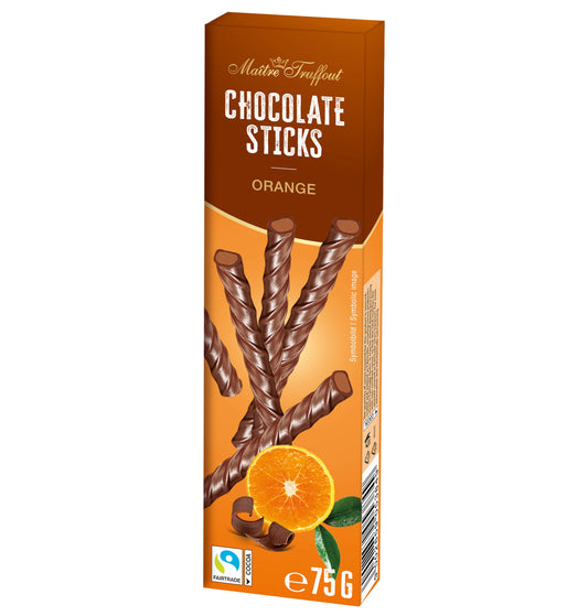 Suklaatikut 75g appelsiini Fair Trade