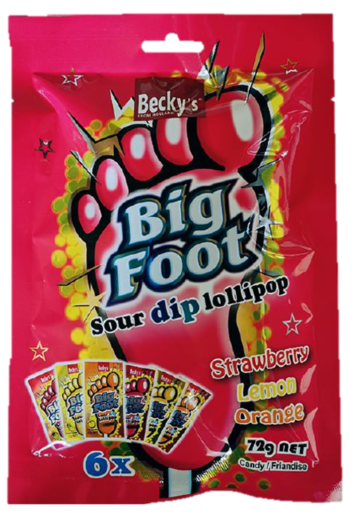 Big Foot-tikkaripussi 60g