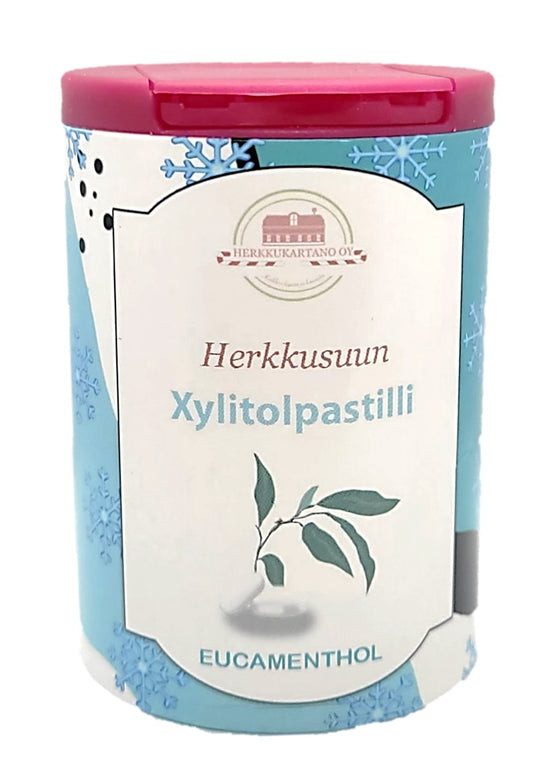 Herkkusuun Xylitol-pastillit 70g Eucamenthol