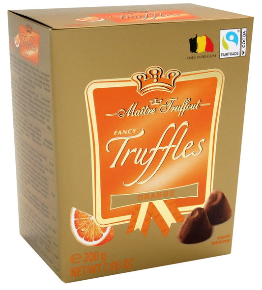 Fancy Truffles 200g appelsiini Fair Trade