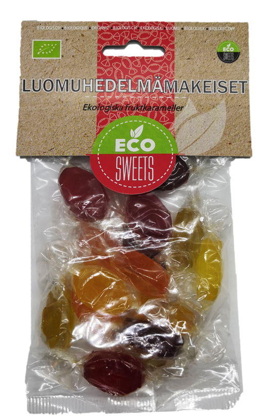 Luomuhedelmämakeiset 75g