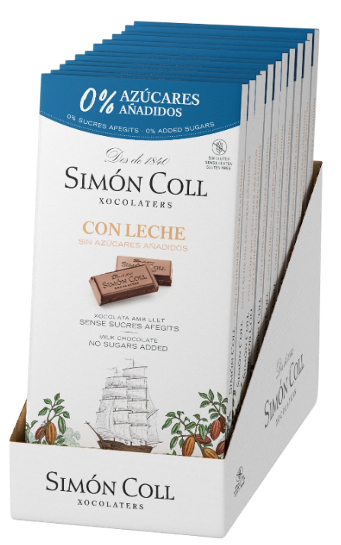 Maltitol-Suklaalevy 85g Maitosuklaa