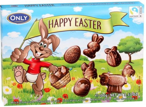 Happy Easter-suklaarasia 100g Fair Trade