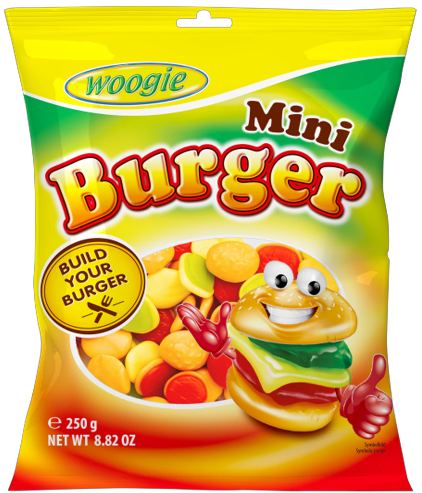 Mini Burgerkarkit 250g