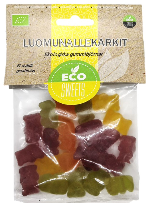 Luomunallekarkit 75g