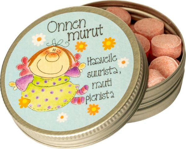 Onnen murut-pilleripurkit 40g