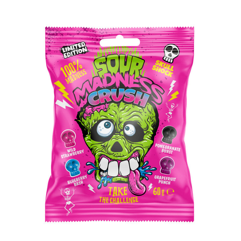 Sour Madness Crush-pussi 60g