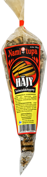 Häjy-salmiakkipussi 120g