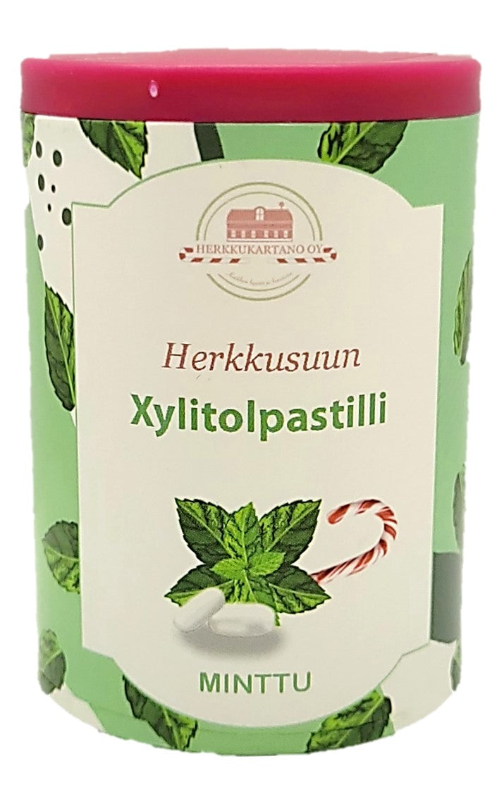 Herkkusuun Xylitol-pastillit 70g Minttu